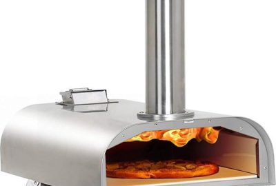 Bighorn Pizza Pellet Oven - Buiten - Draagbaar - Opvouwbaar - RVS - 15KG - 460°