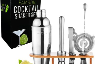 Cocktail Set - Cocktail Shaker - 10 Delig - Cocktailsets - Shaker - Metaal - RVS