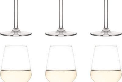 Libbey Wijnglazen Witte Wijn Seli – 280 ml / 28 cl - 6 Stuks - Vaatwasserbestendig - Modern design